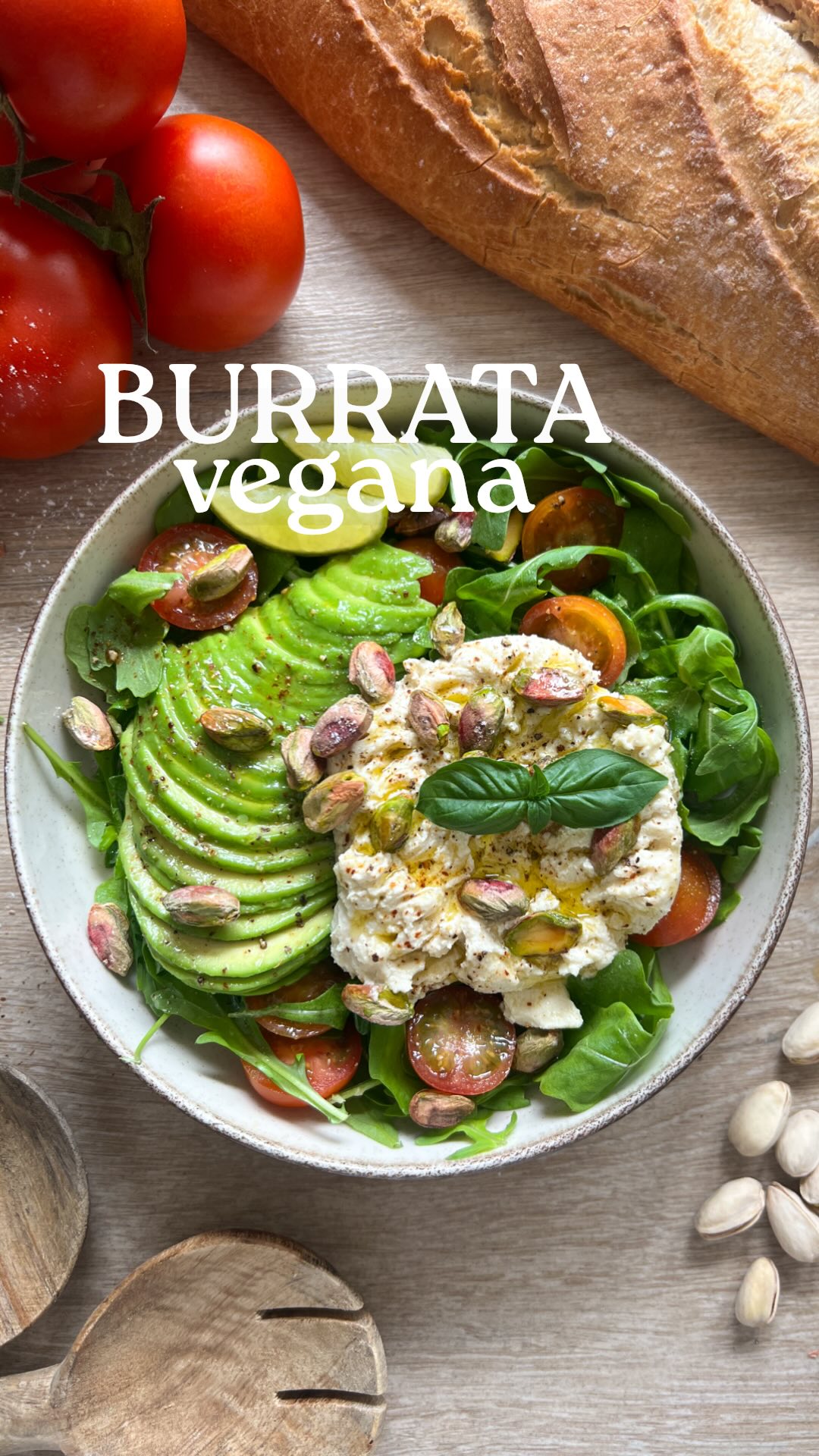 Burrata vegana