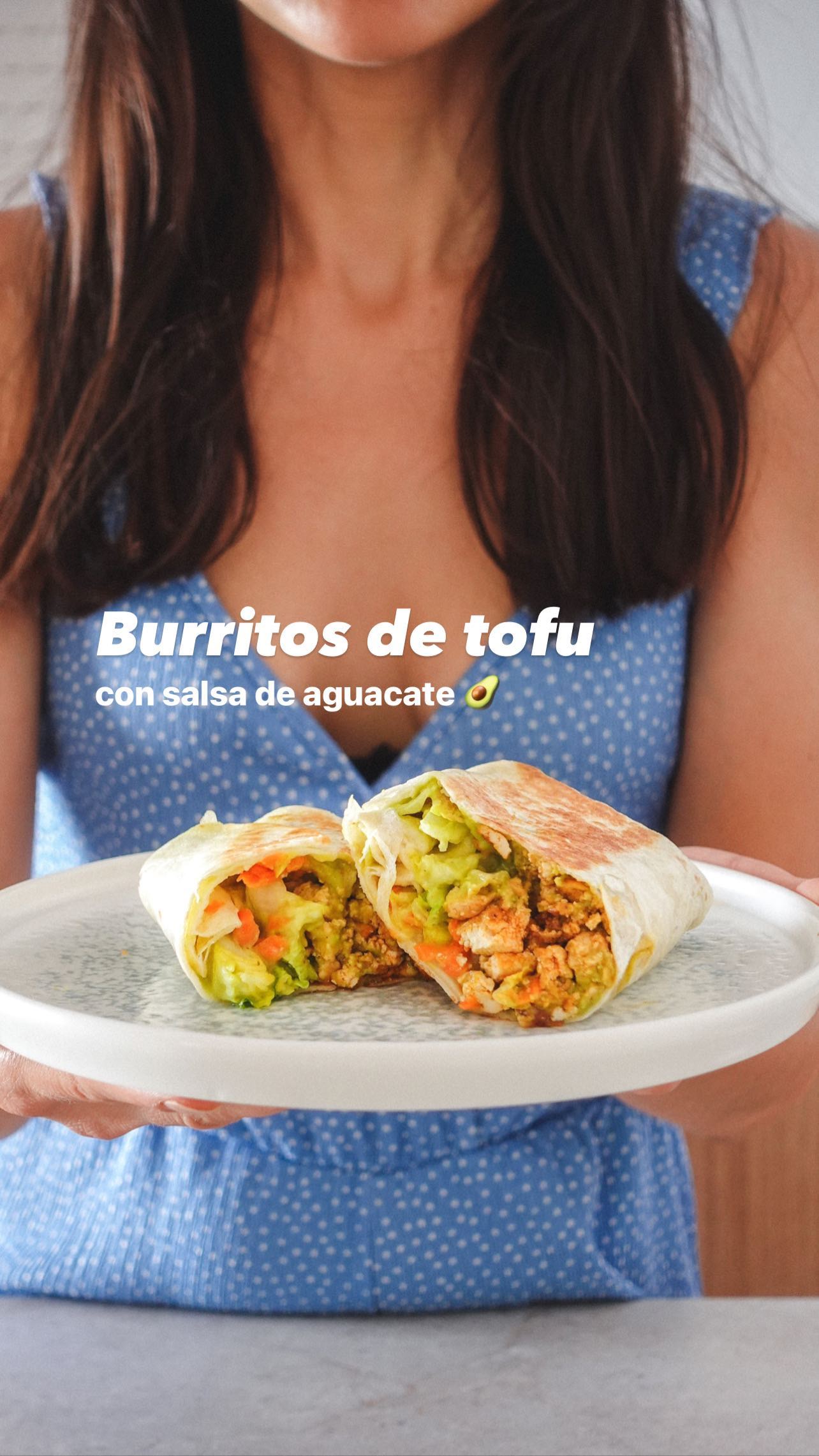 Burritos de tofu