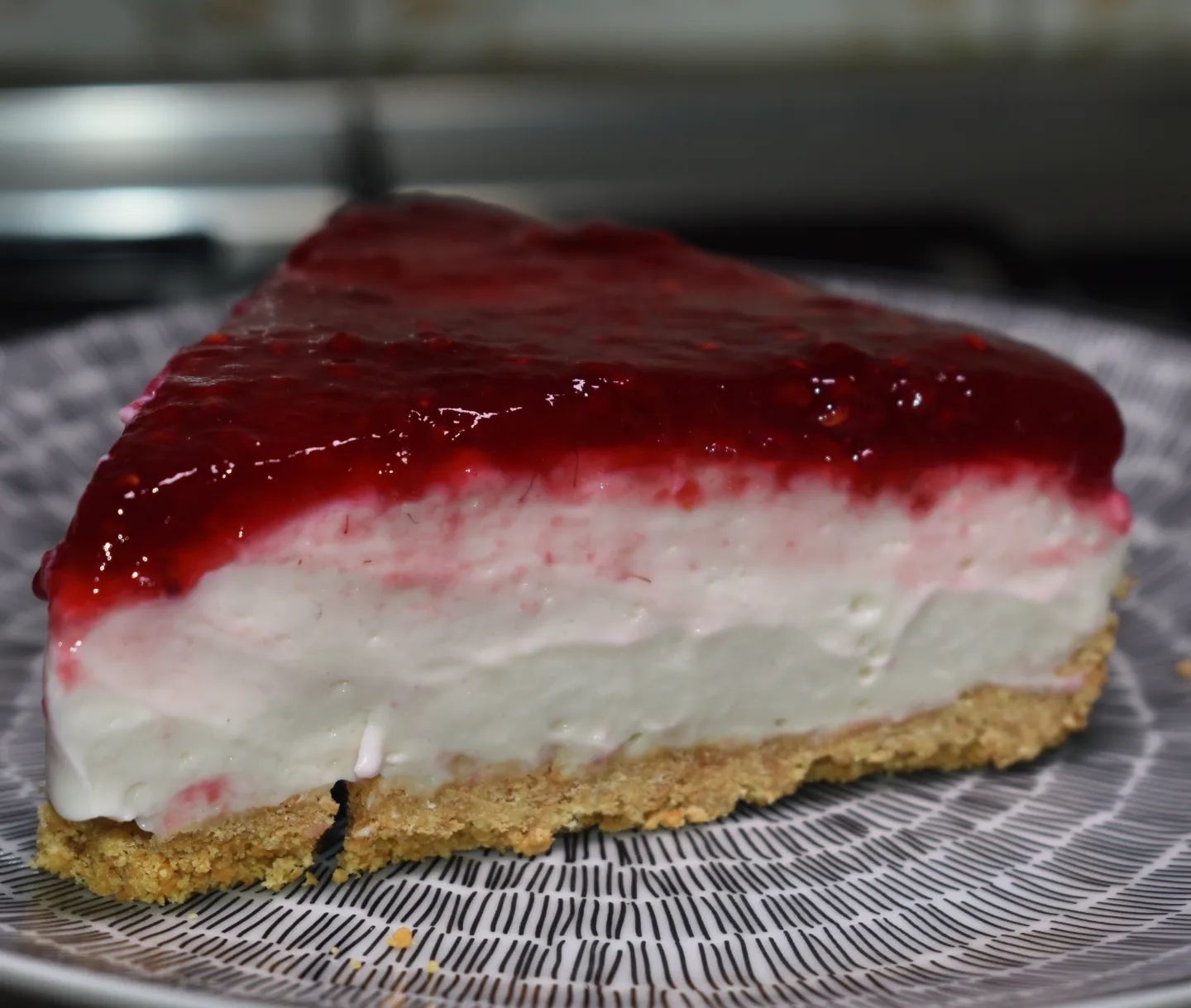 Cheesecake cremosa de lima