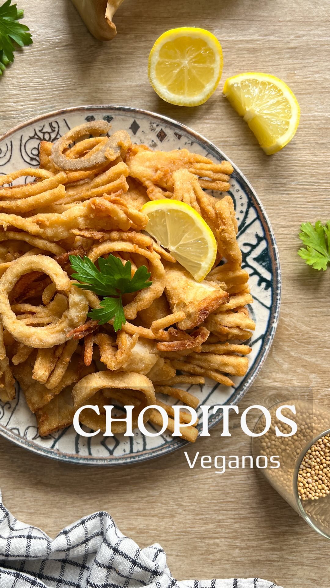 Chopitos veganos