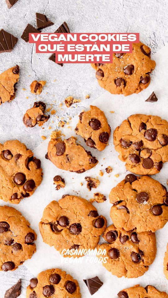 Cookies veganas de chocolate