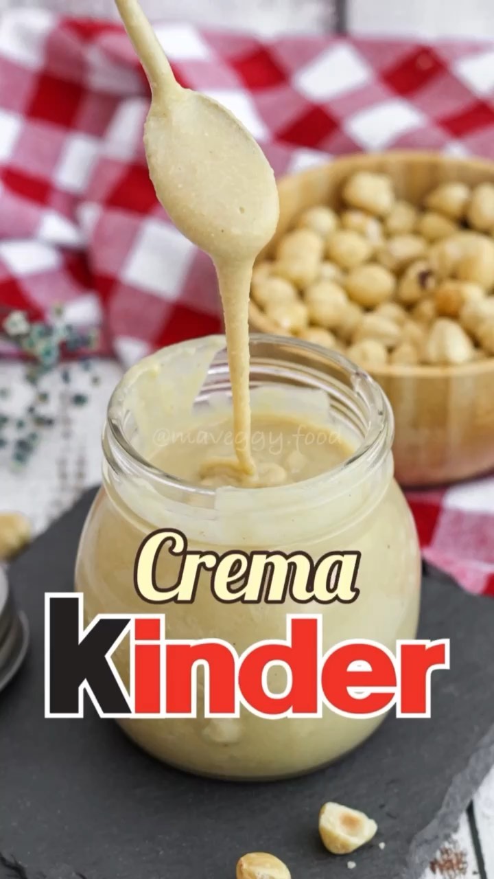 Crema Kinder vegana