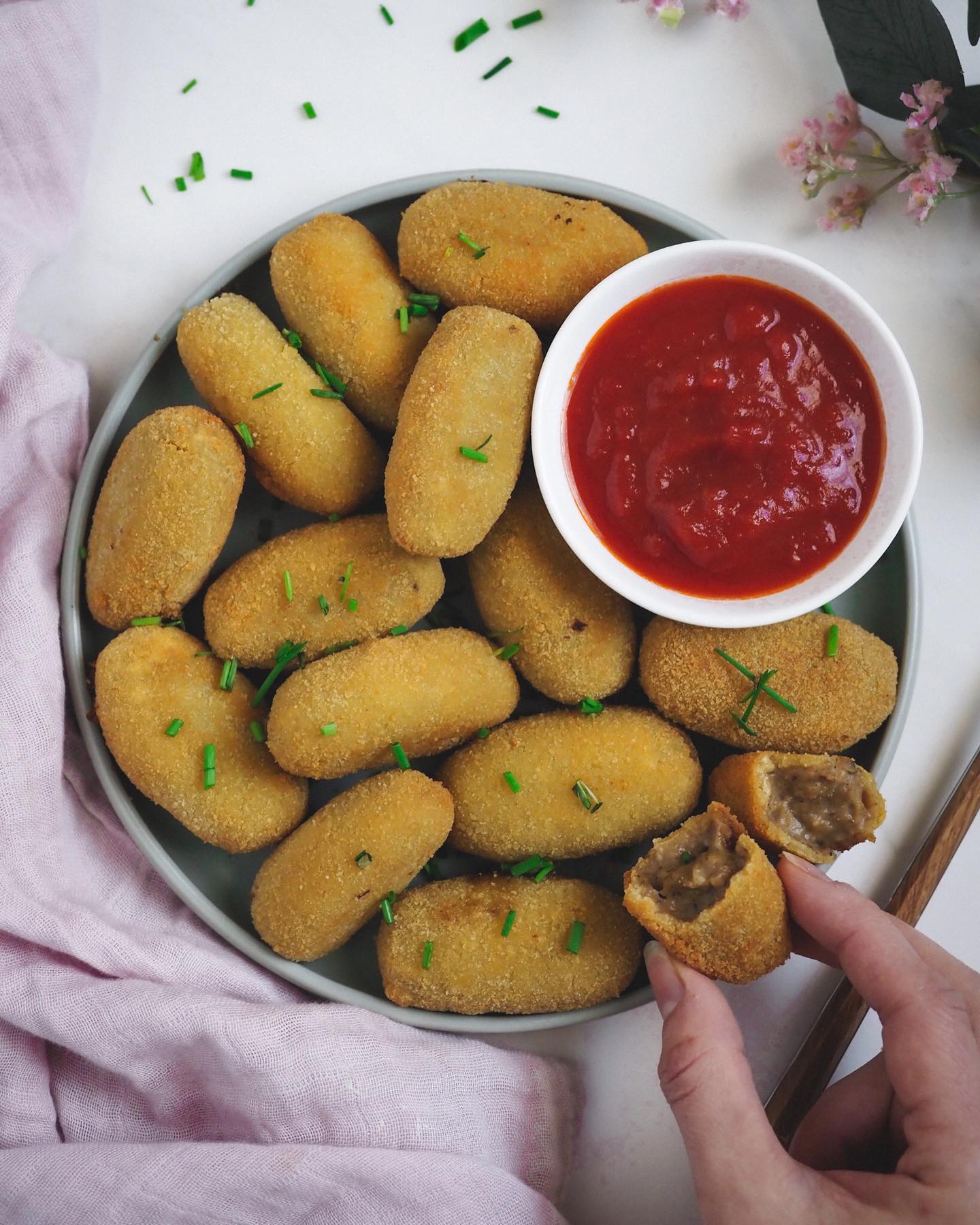 Croquetas de setas