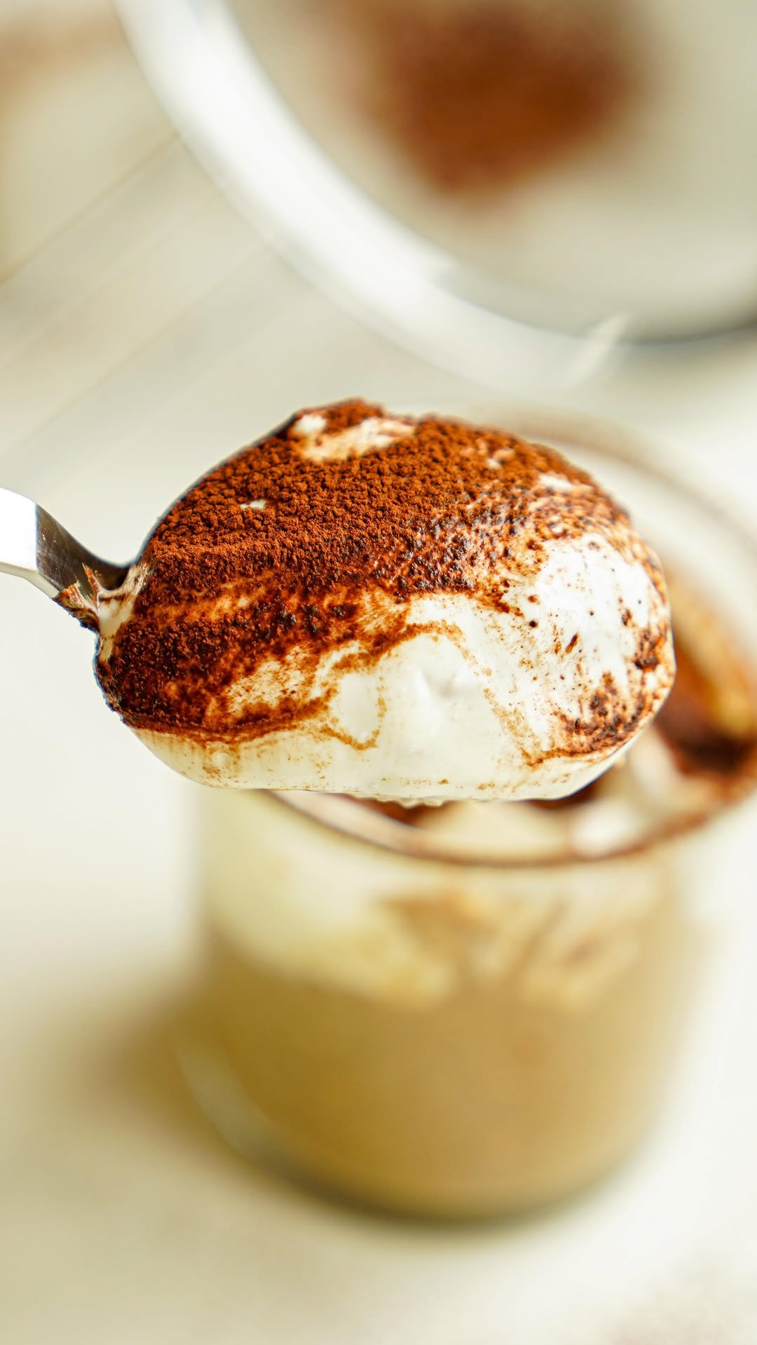 Desayuno tiramisú rápido