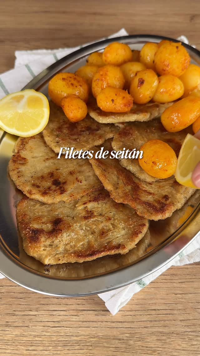 Filetes de seitán