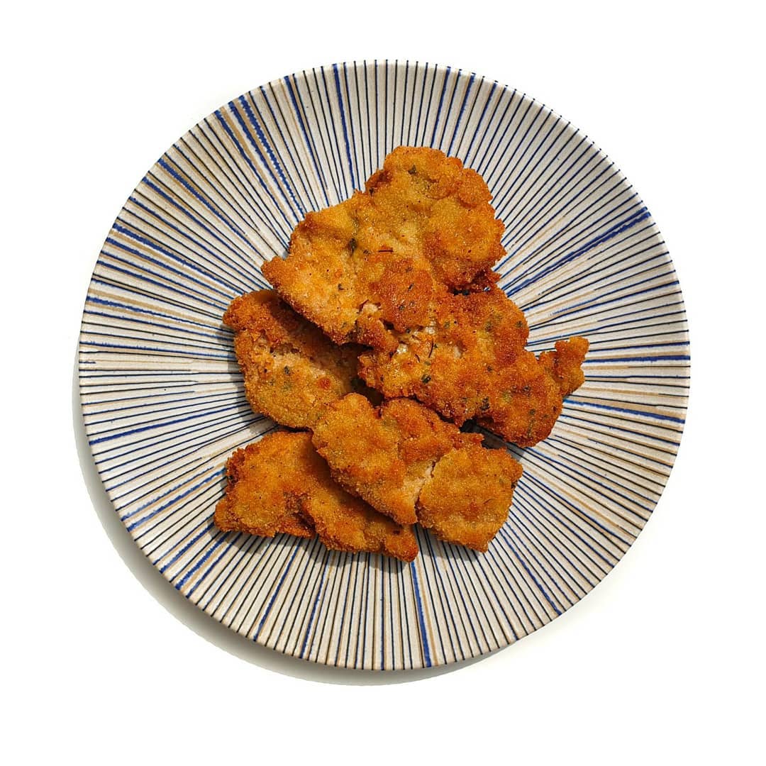 Filetes empanados de nopollo