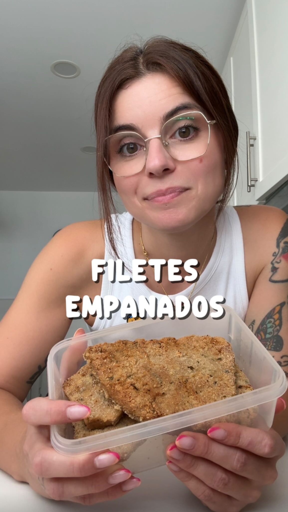 Filetes empanados veganos