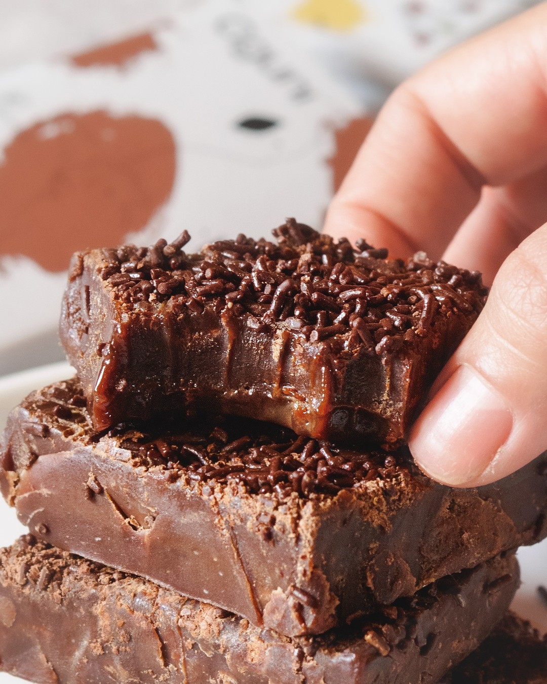 Fudge fácil de chocolate