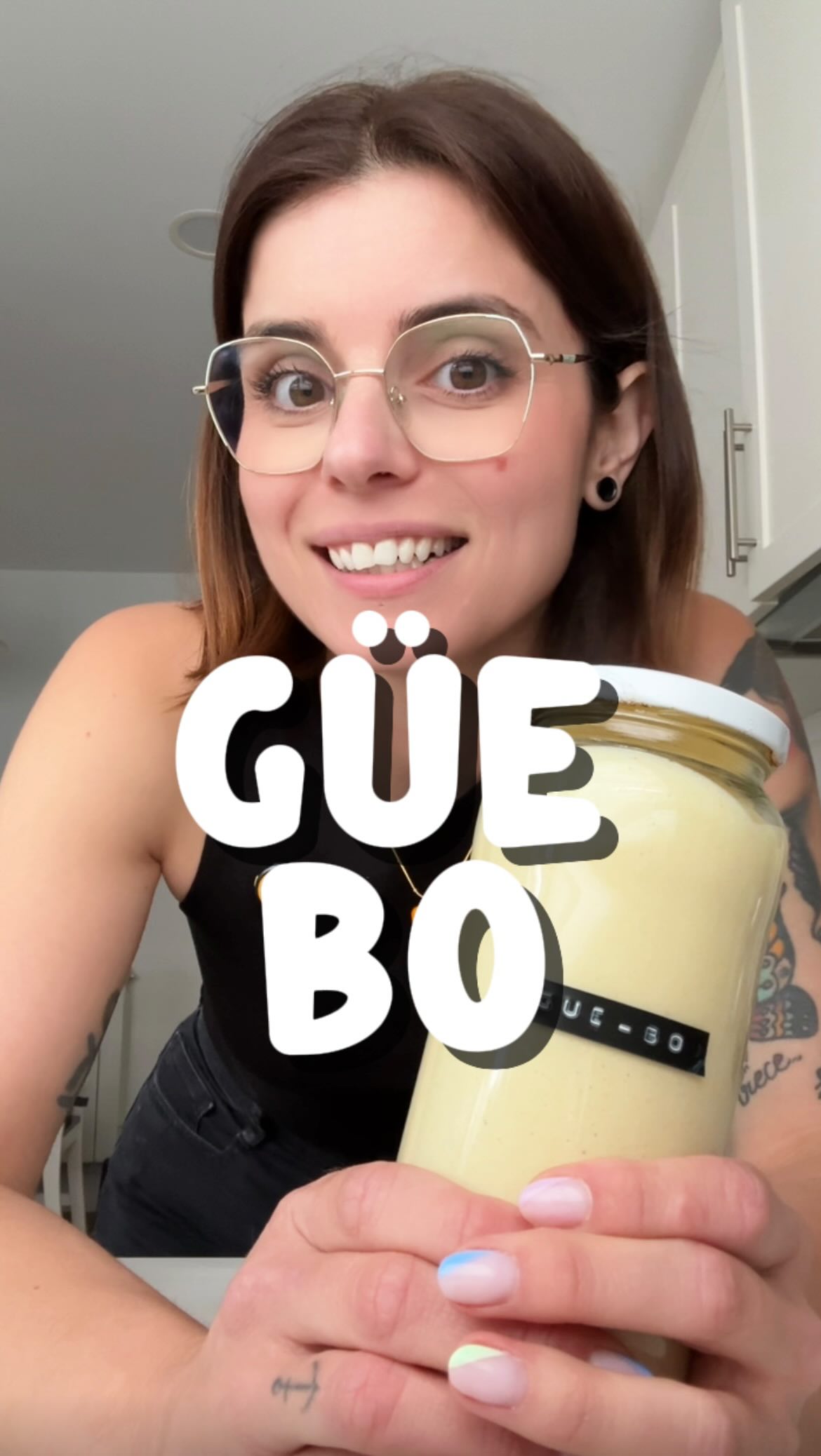 Güe-bo vegano de tofu sedoso