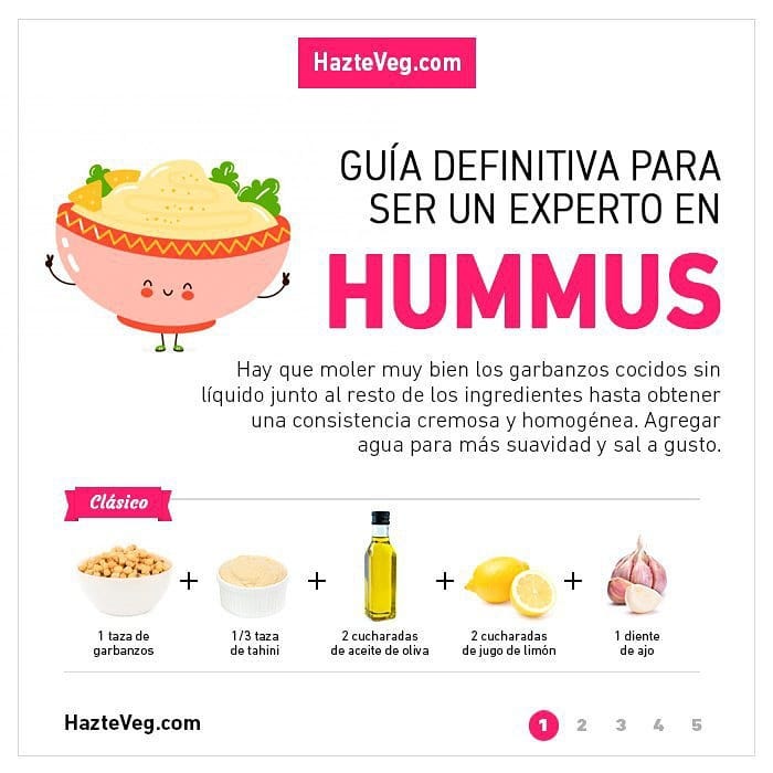 Guía rápida para hacer hummus