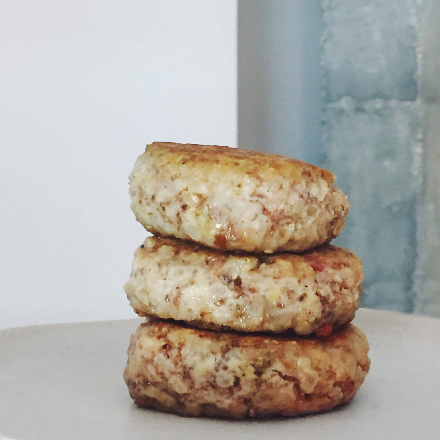 Hamburguesas sabor arroz a la cubana