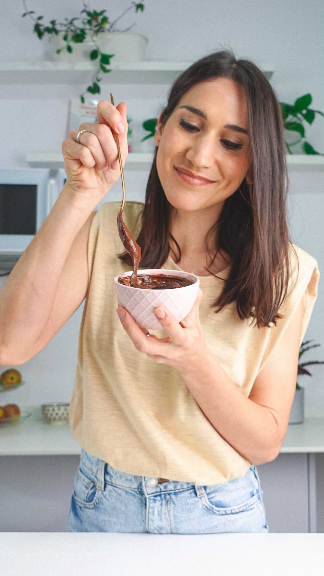 Helado de moda sabor Ferrero