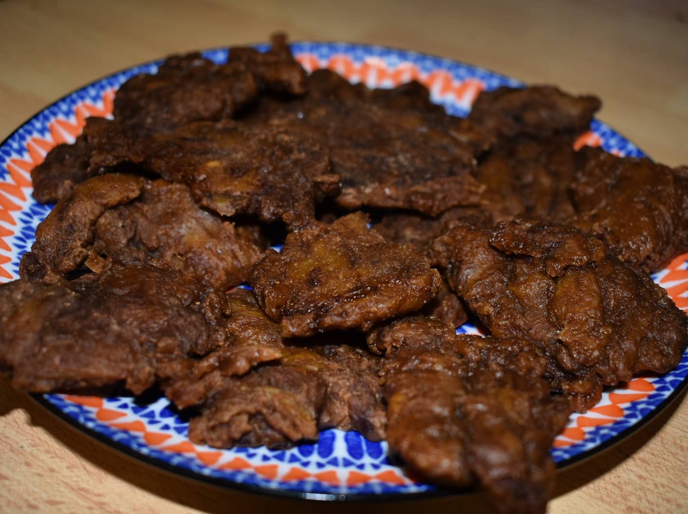 Jerky vegano teriyaki