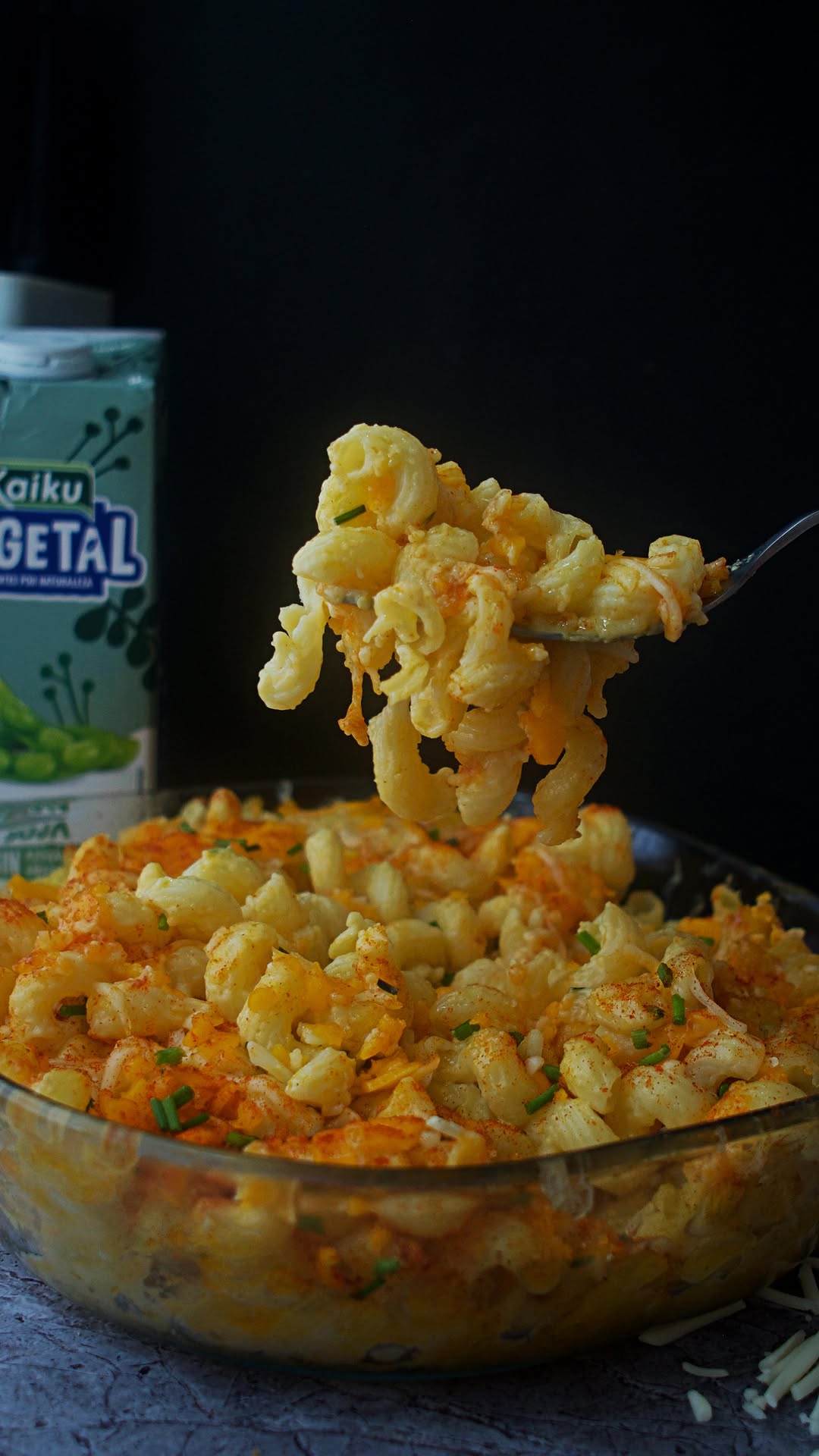 Mac and cheese vegano