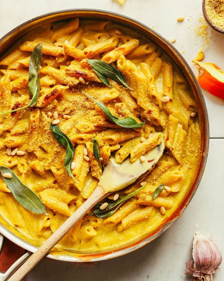 Mac & cheese de calabaza