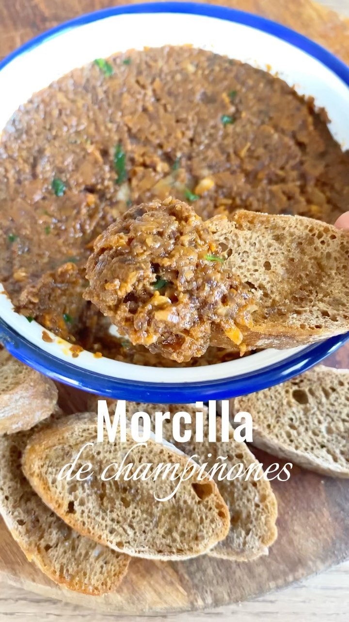 Morcilla de champiñones