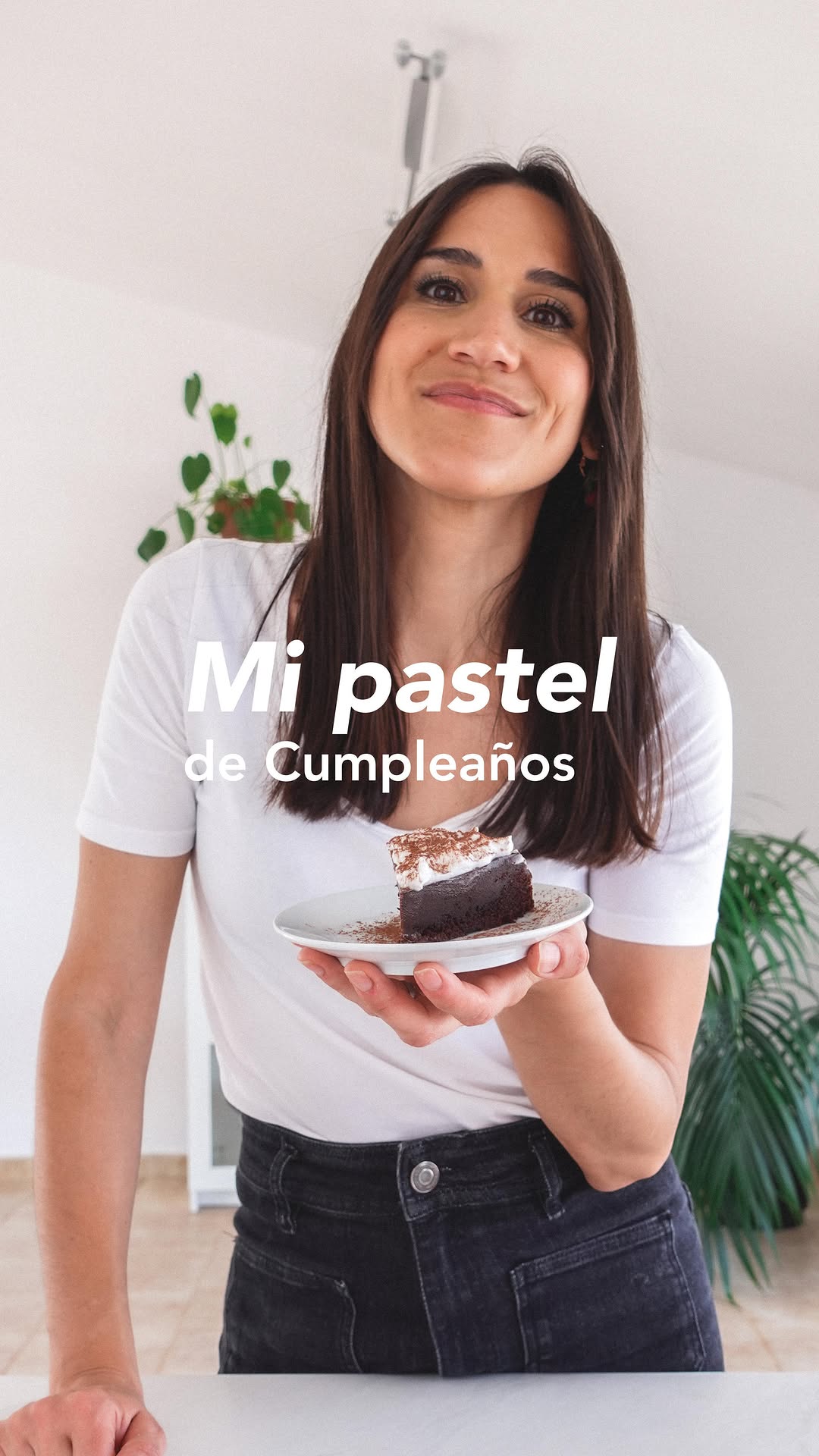 Pastel de cumple exprés de chocolate