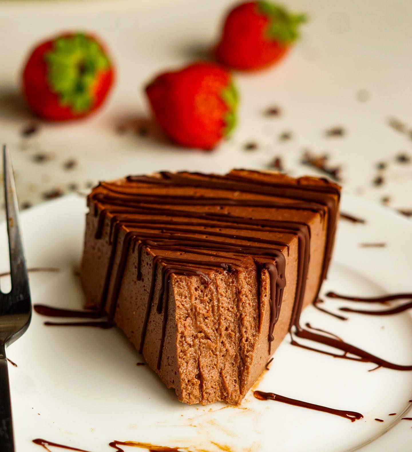 Pastel mousse de chocolate