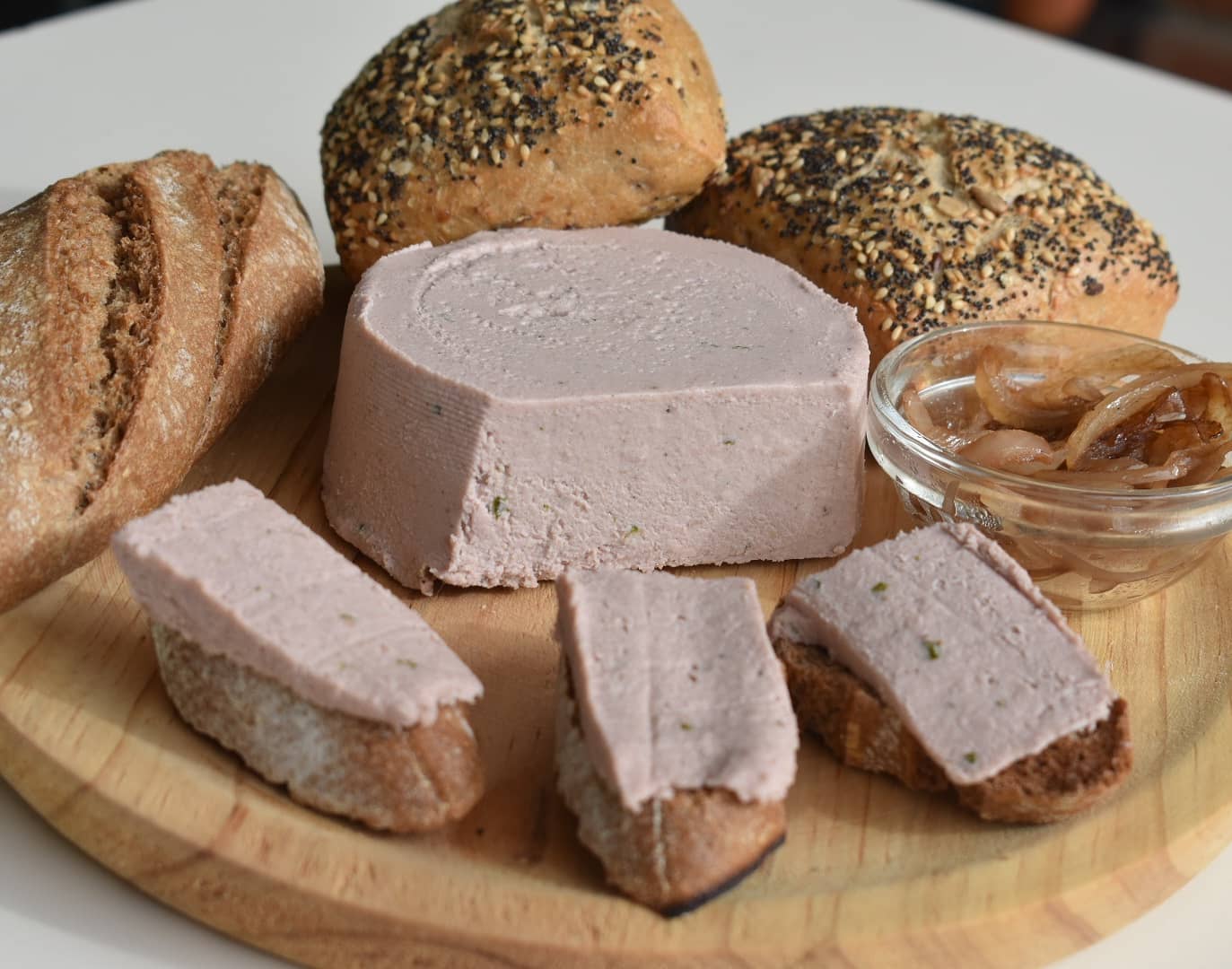 Paté vegetal y sin gluten