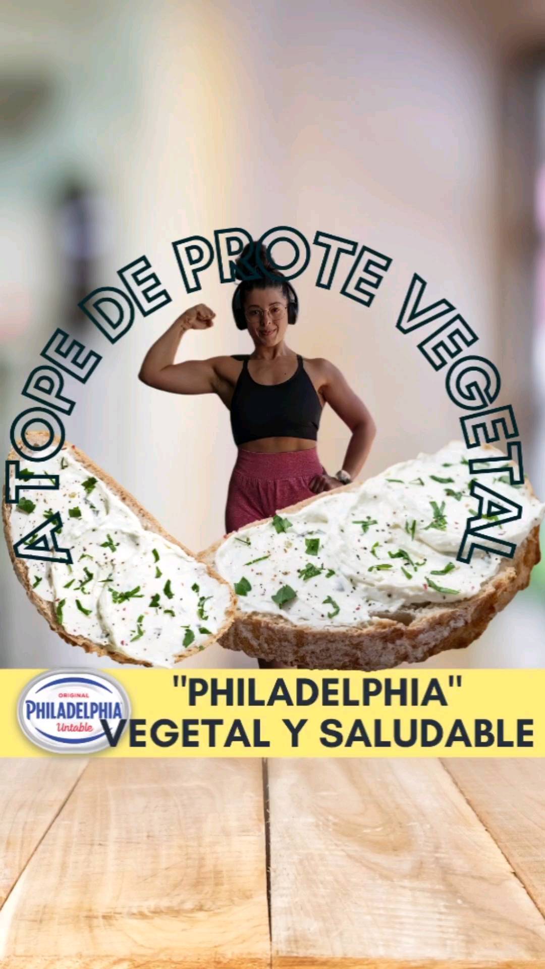 Philadelphia vegetal saludable