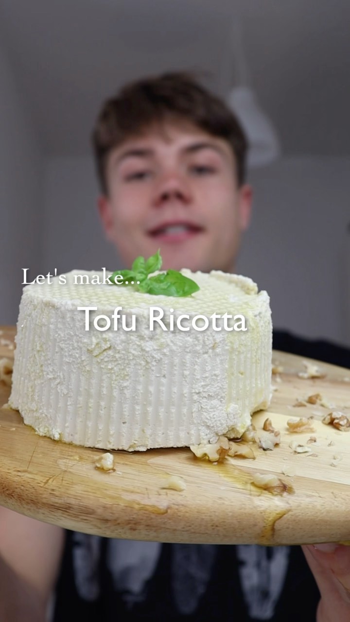Ricotta vegana de tofu