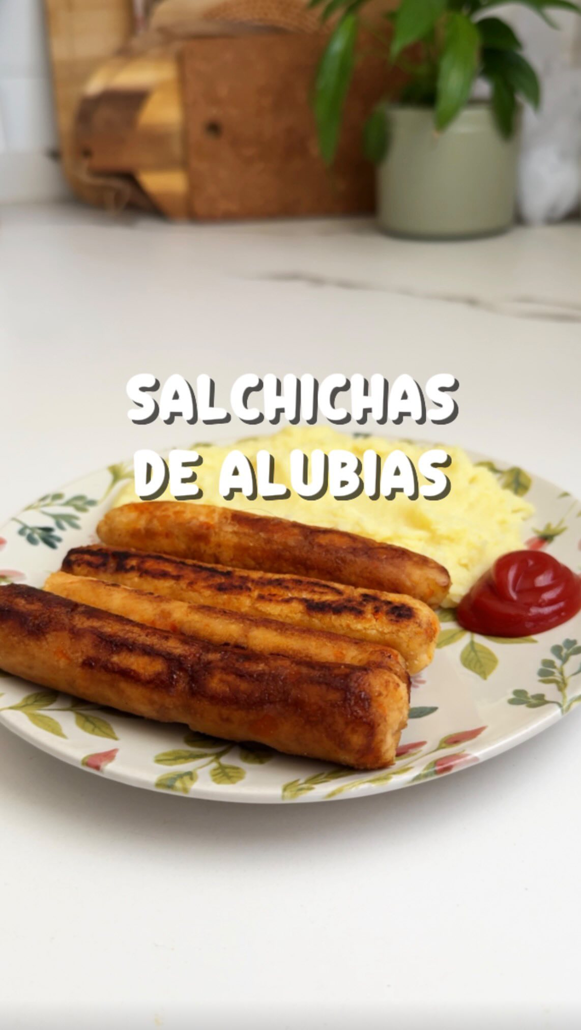Salchichas de alubias