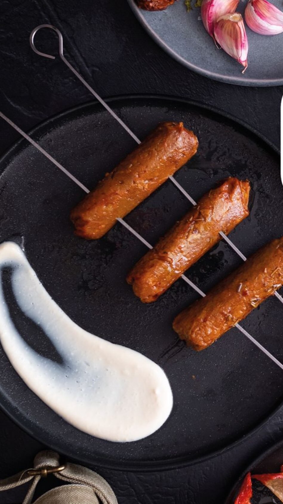 Salchichas de seitán