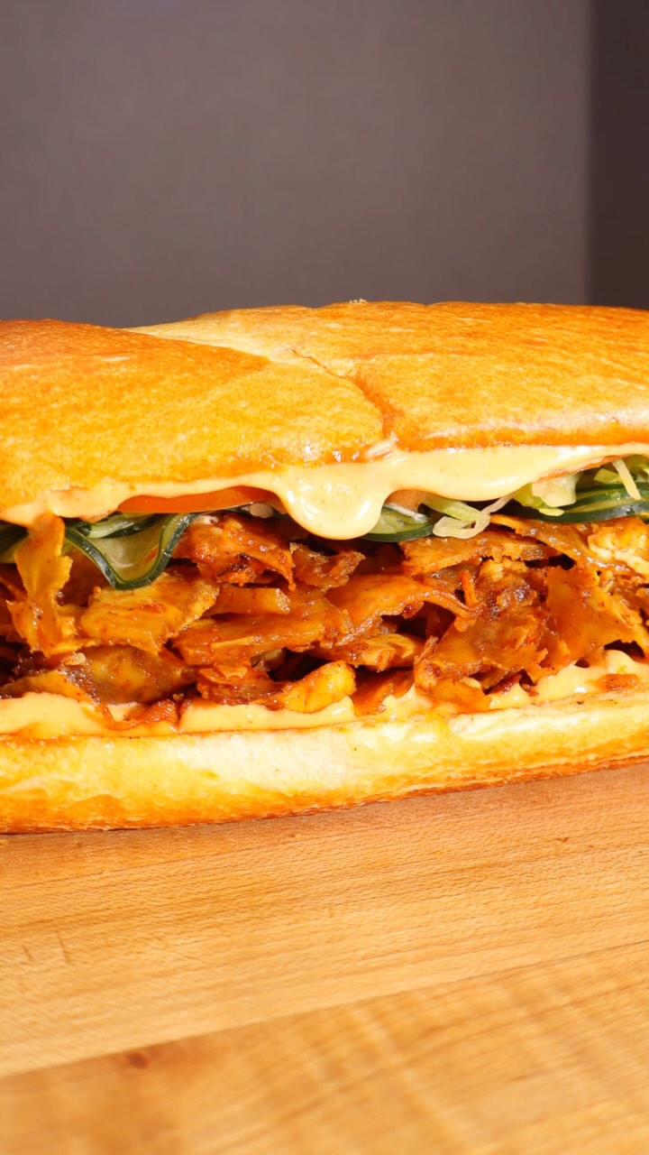 Sándwich de tofu laminado