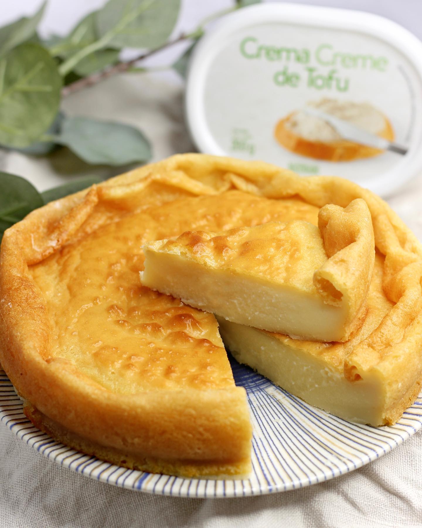 Tarta de queso al horno