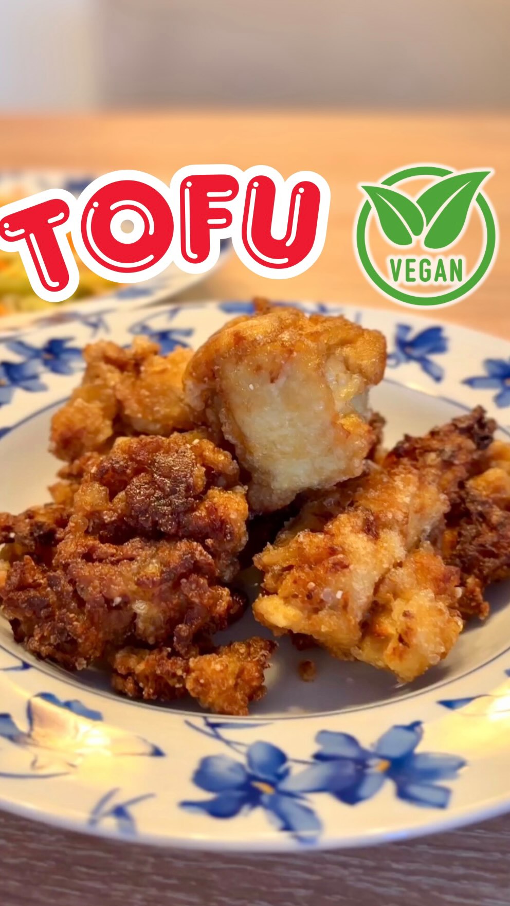Tofu marinado con soja y jengibre