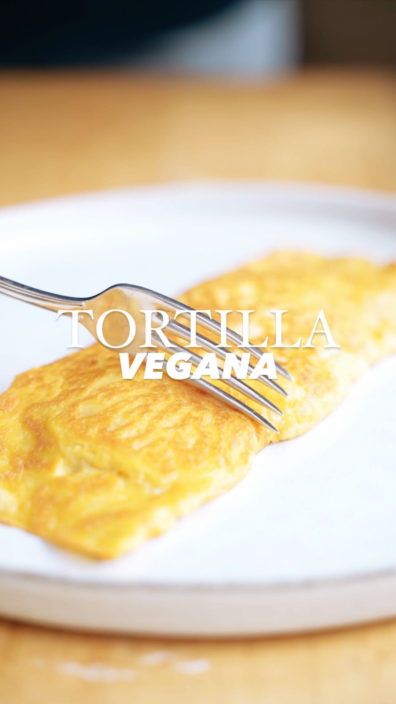 Tortilla francesa vegana