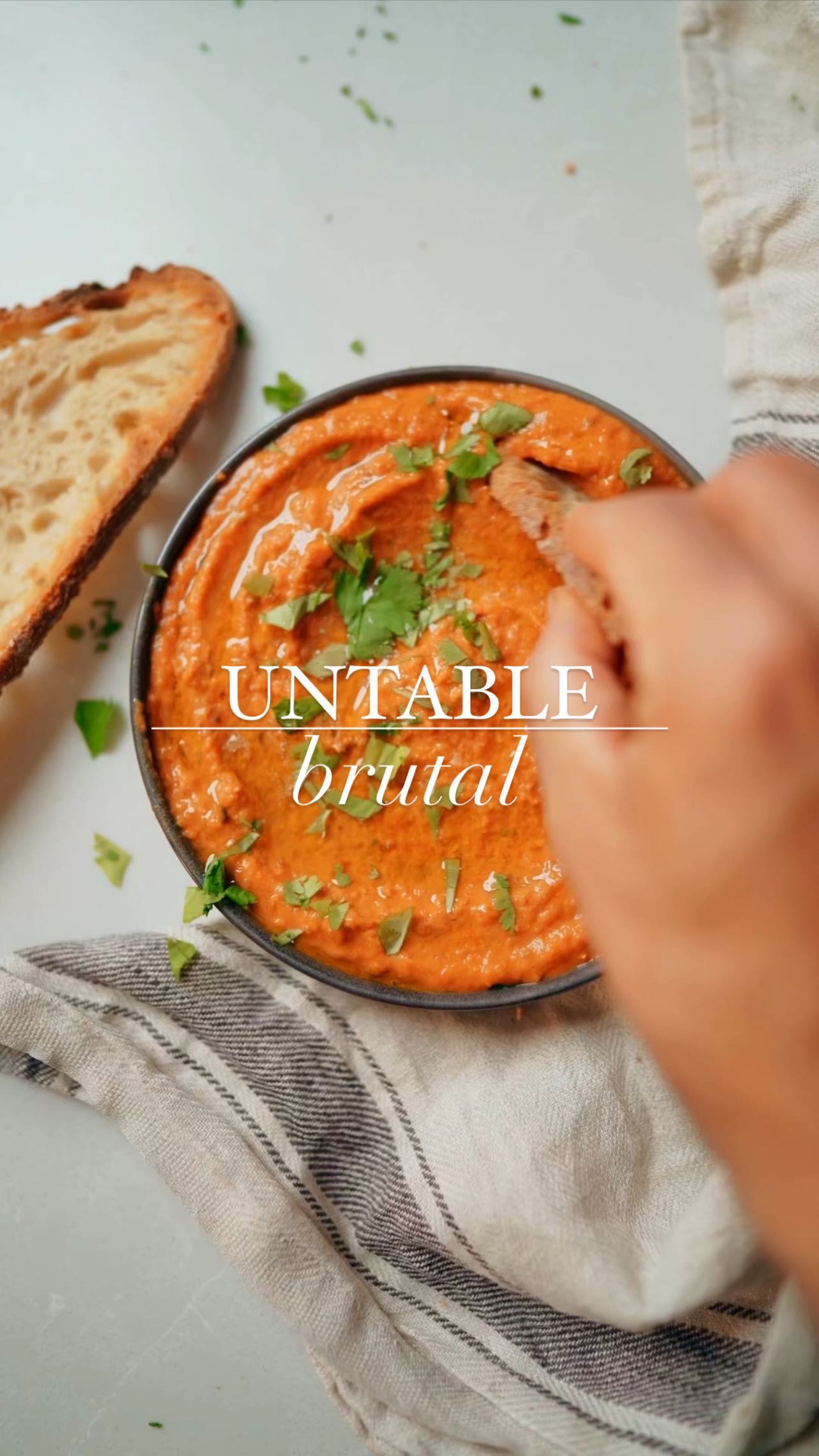 Untable de lentejas asado