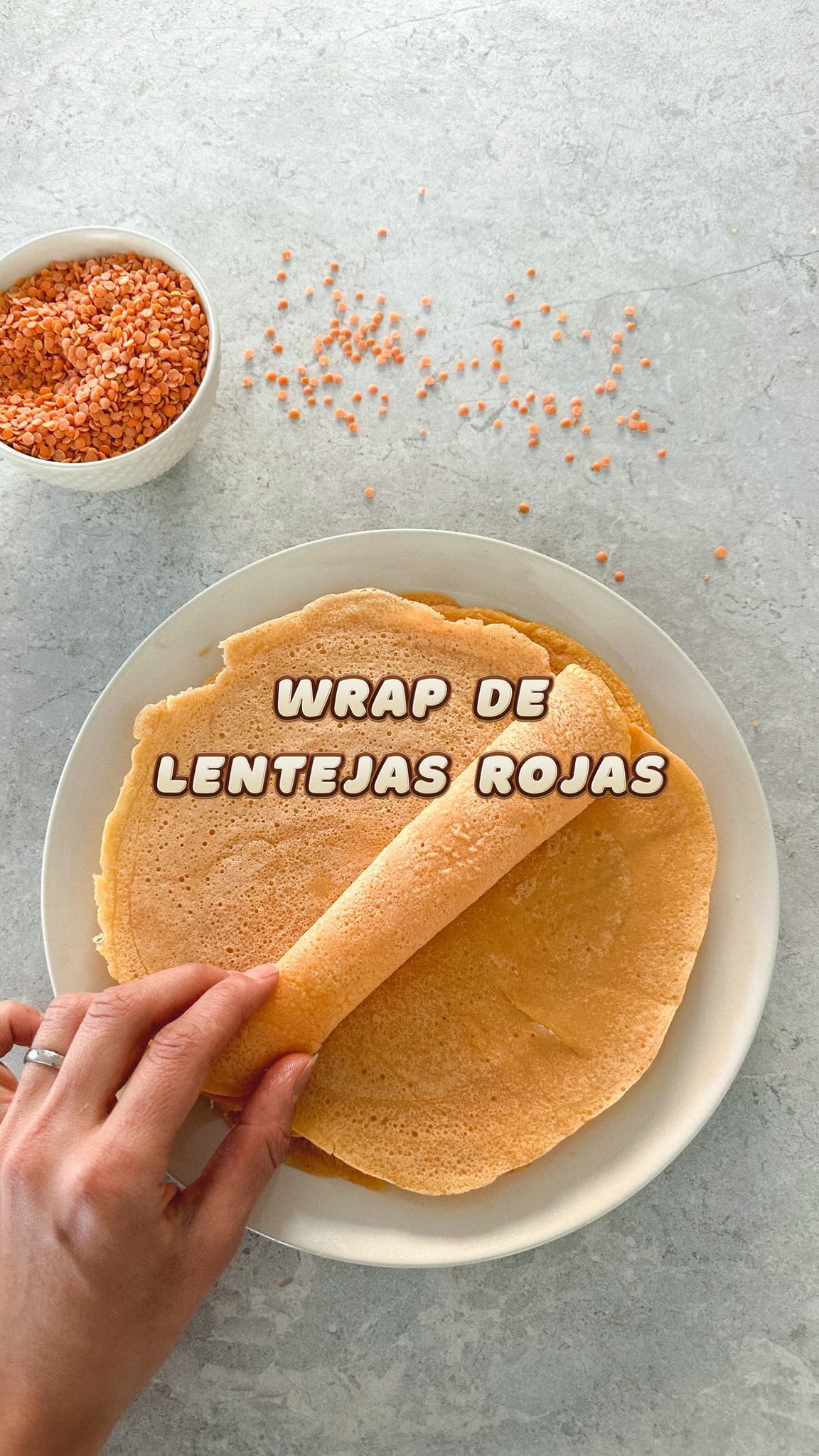 Wraps con 1 ingrediente